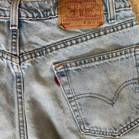 Levis men’s Relaxed Fit 550 jeans size 36 x 34 - Picture 8 of 10